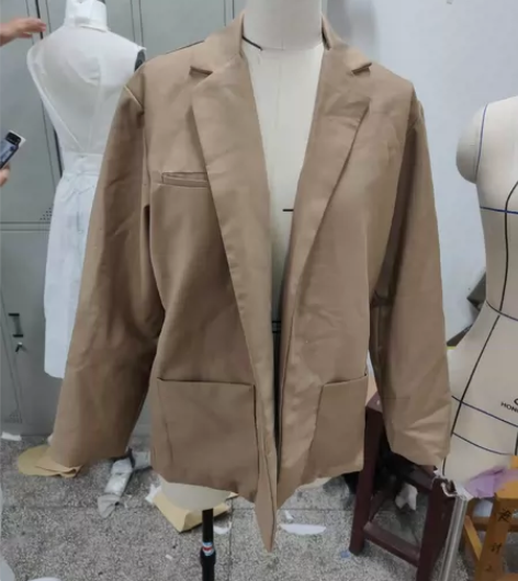服装设计工艺作业,高分西服,纯手工 感兴趣...
