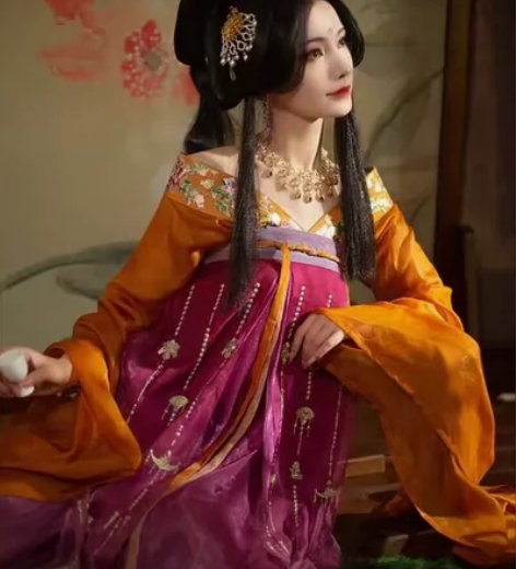 子颂游园惊梦 萧美娘-隋朝装束改良汉服 汉...