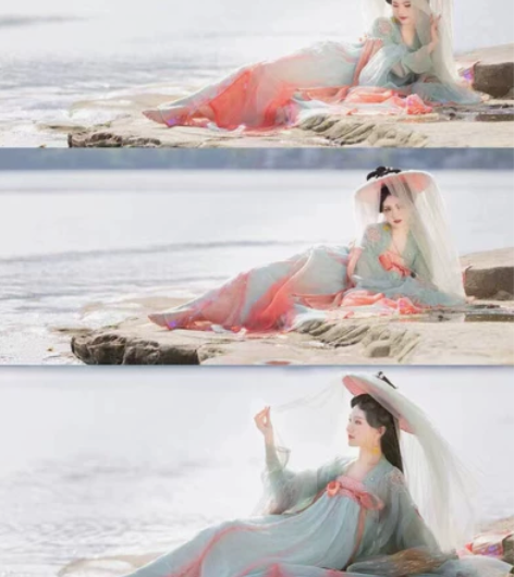 子颂东方美学 游园惊梦 汉服 人间大锦鲤唐...