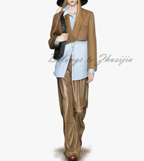 服装设计板绘手绘 有意私聊