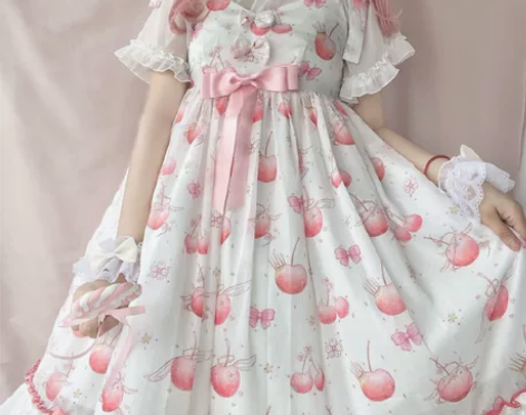国中友人帐 夏日樱桃jsk Lolita ...
