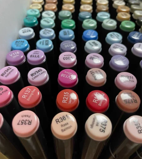 二代法卡勒马克笔，硬头，全套188色，49...