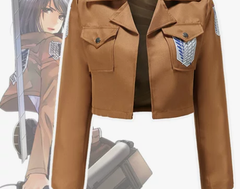 进击的巨人COS服装调查兵团自由之翼兵长艾...