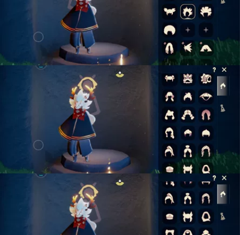 光遇米渠 武士裤号 两季两图（雨林霞谷） ...