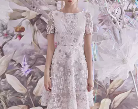 Marie Elie连衣裙 38码穿过一次...