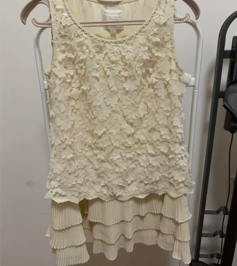 曼娅奴女士夏季雪纺连衣裙蛋糕裙 非常好看 ...