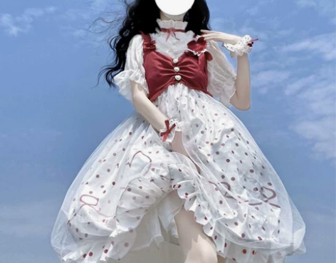 樱姬 小心愿 原创 日常lolita 花苞...