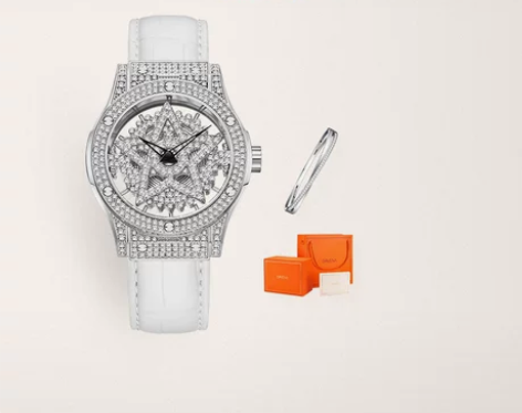 DAVENA蒂玮娜五芒星时来运转手表女款满...