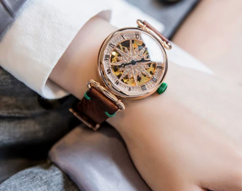 蒂玮娜davena手表女奢华女士名牌正品机...