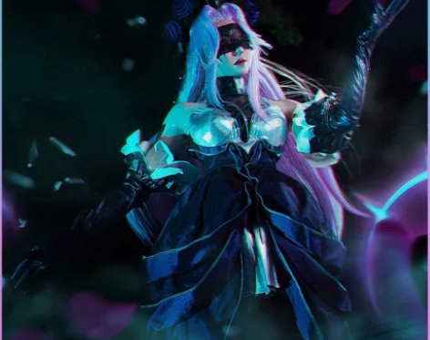 现货悠窝窝LOL英雄联盟cos凋零玫瑰幽梦...