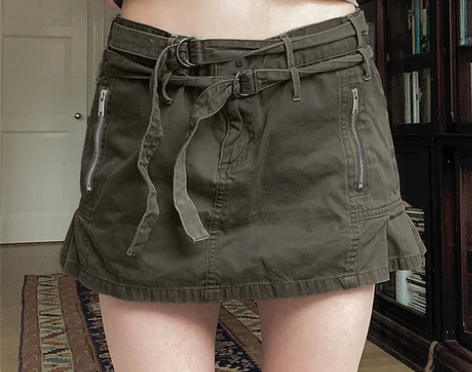 #FabGirls# 捡破烂D工装风做旧低...