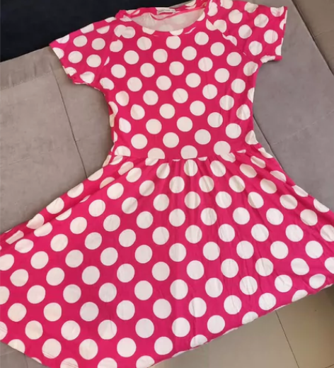 波点连身裙  棉质休闲裙 美特斯邦威 15...