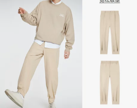 [舒服裤]森马休闲裤男高弹2022秋季新款...