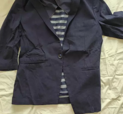 五分袖西服 七分袖西服 后背纱网设计?明显...