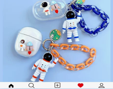 适用唐麦W0耳机保护套透明卡通可爱无线蓝牙...