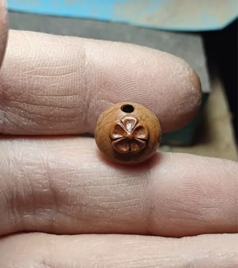 龙纹桃核小花篮，下单送红绳，申通包邮。 感...