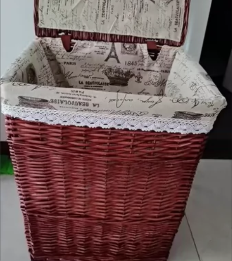 实体店关门 低价清仓 藤编脏衣篮特大号收纳...