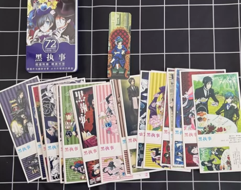 童年回忆｜黑执事明信片+精美书签，付邮送！...