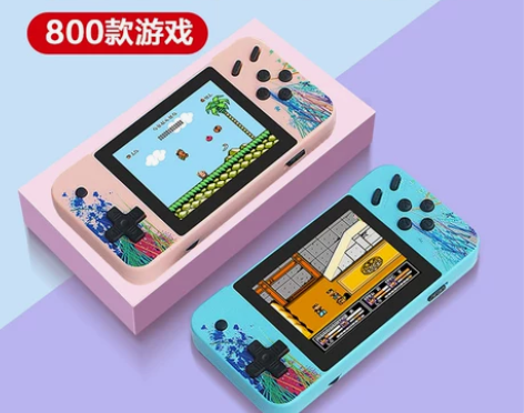 掌上怀旧游戏机儿童双人连电视童年复古经典俄...