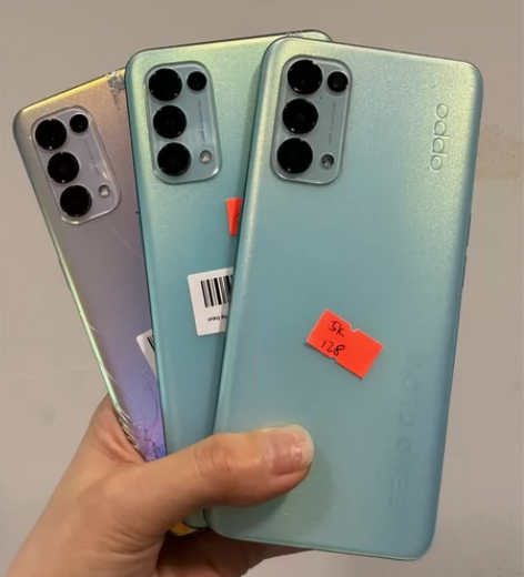 Oppo reno5k内爆机，内存8+12...