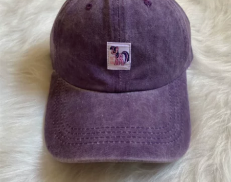 灵魂挚友｜特价回馈小马宝莉紫色做旧款棒球帽...