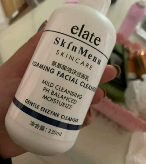 肌肤之食氨基酸洁面泡沫乳氨基酸洗面奶祛痘控...