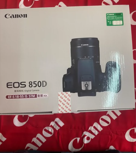 佳能EOS 850D 18-55STM 镜...