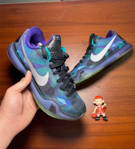 zk10紫迷彩42码气垫气压不止足 包邮支...