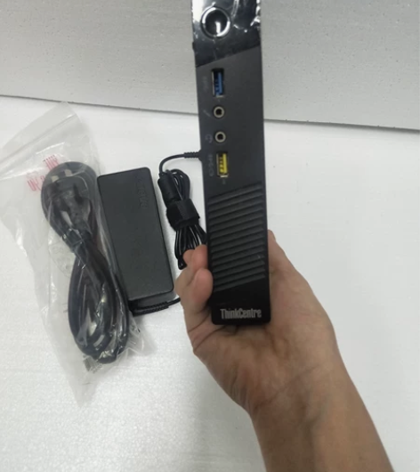 联想ThinkCentre迷你巴掌小主机，...