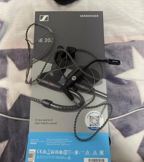 森海塞尔ie200,今年3月买的,99新有...