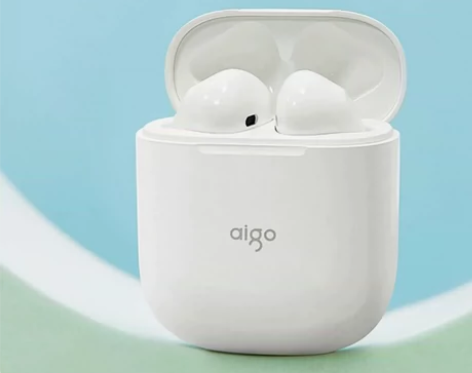 Aigo/爱国者 T18 半入耳式真无线蓝...