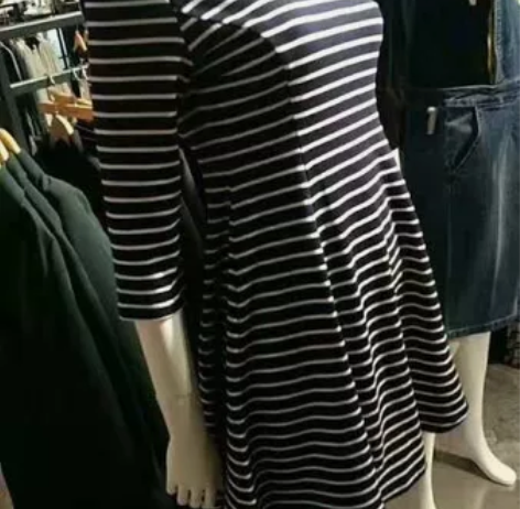 160码全新拉夏贝尔正品实体店代购七分袖连...
