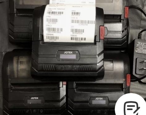 快递员便携式蓝牙打印机 顺丰 圆通 申通 ...