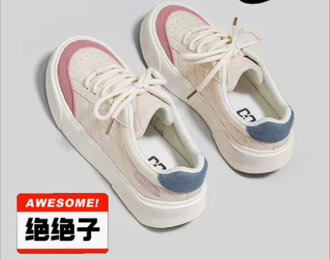 捡漏 厚底帆布鞋春季2022新款透气时...