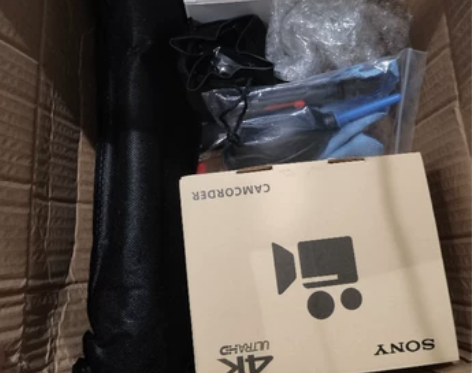 索尼数码摄像机高清4K. 黑色4K5600...
