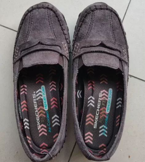 斯凯奇全新女鞋#斯凯奇乐福鞋 #35码女鞋...