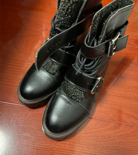 zara鞋，棉鞋，36码，穿过一两次，几乎...