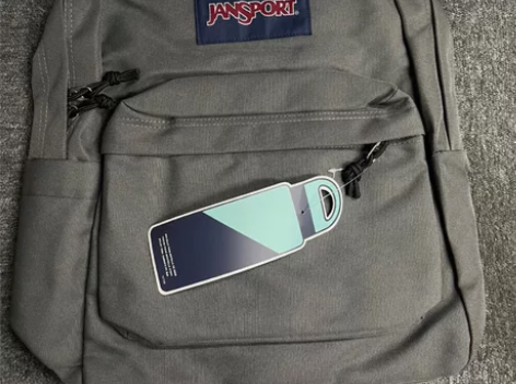 灰色Jansport杰斯伯正品双肩背包学生...