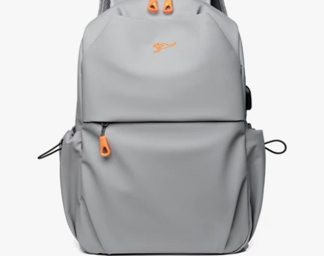 度森袋鼠男士双肩包大容量休闲旅行电脑背包初...