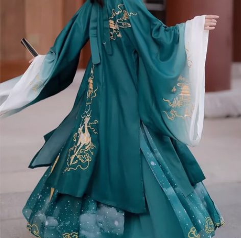 翡缇兰原创 轻鹿言 晋制汉服男女新款秋季魏...