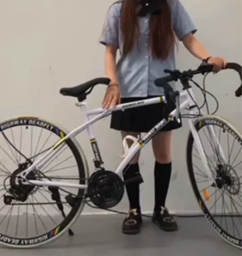 死飞自行车24速成年人单车公路赛山地车变速...