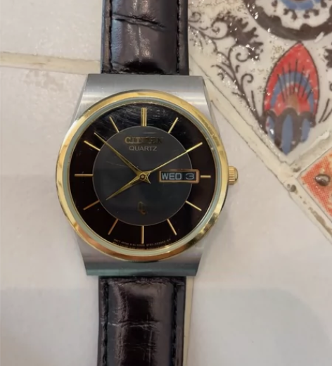 西铁城男装手表 搬家不带走了，不议价不包邮...