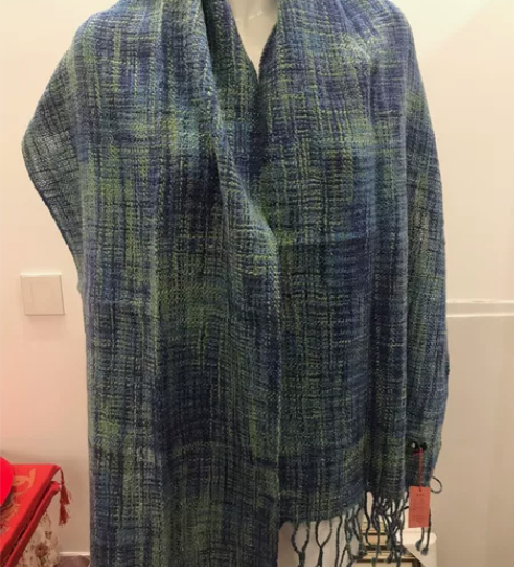 vintage古着秋冬羊毛围巾披肩 常规 ...