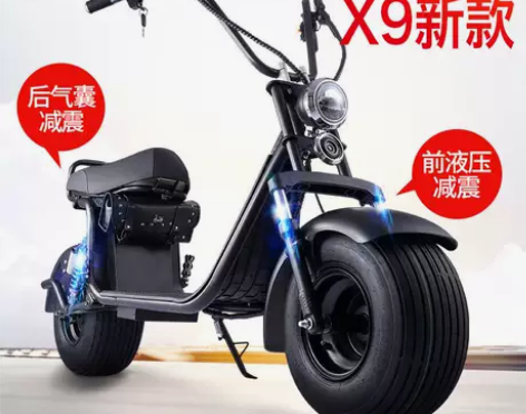 2022款X60两轮哈雷电动车宽胎电瓶车