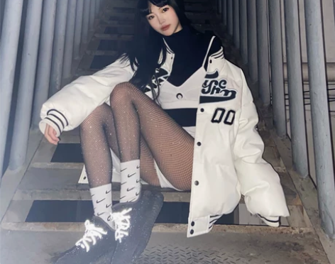 ?秋冬季新款国潮棒球羽绒棉服女潮牌ins加...