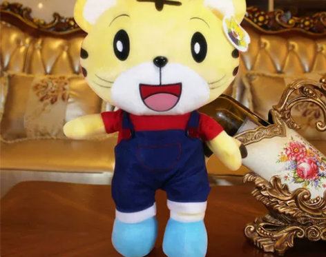 老虎公仔可爱小老虎毛绒玩具益智早教玩偶娃娃...