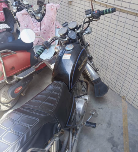 豪爵gn125h车辆还在骑行，状态一切正常...