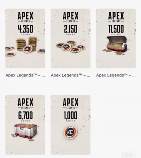 Apex金币购买充值和提供所有EA充值和购...