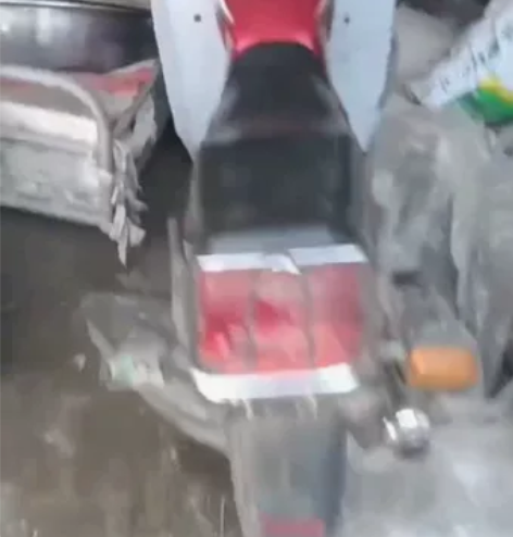 自用铃木钻豹摩托车啥问题没有无维修声音好听...