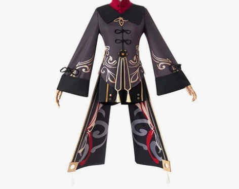 胡桃全套 无鞋 原神cos 毛是漫美家的 ...